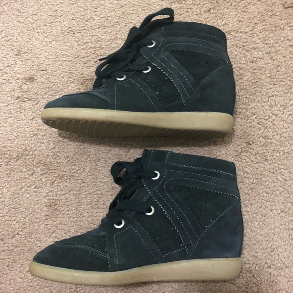 Isabel Marant ‘Bobby’ wedge sneakers - Picture 4 of 6